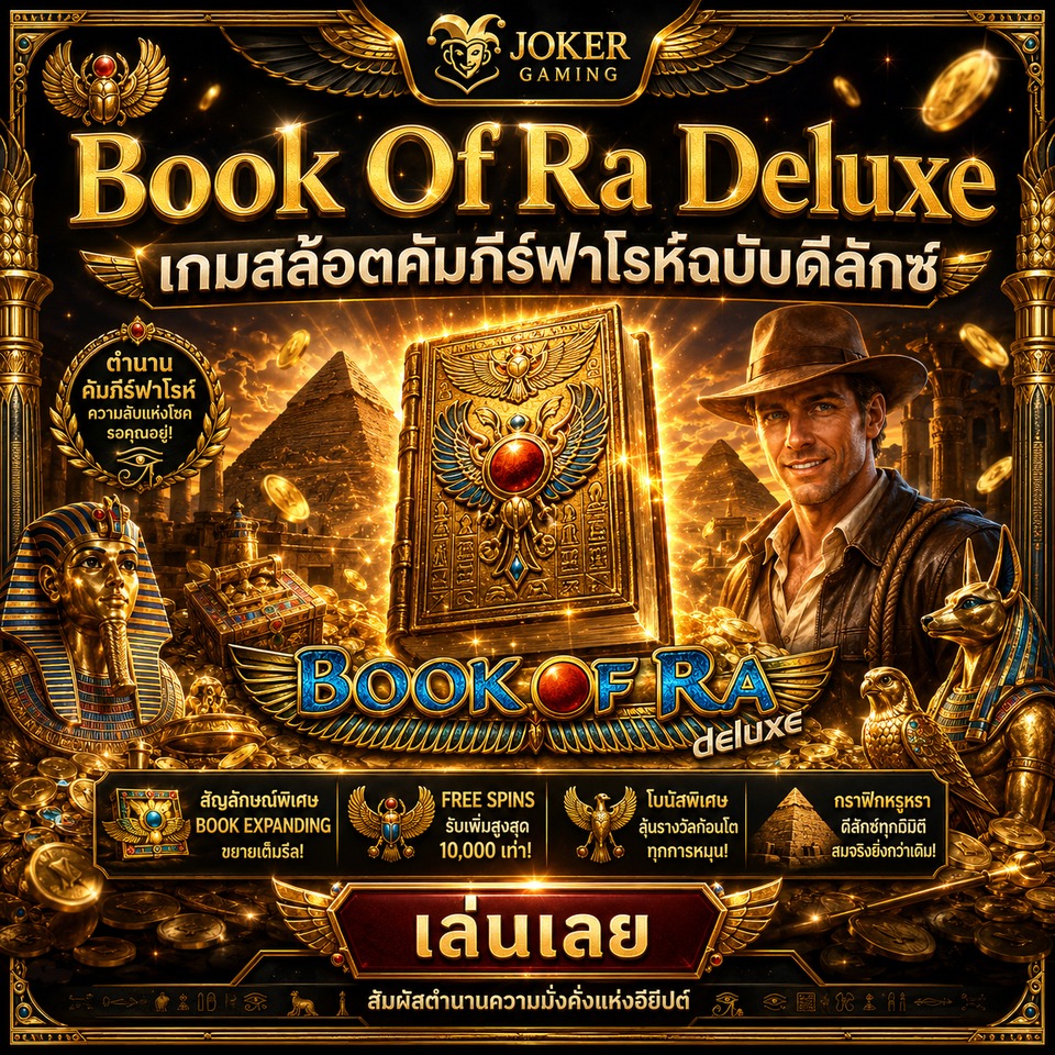 ภาพเกมสล็อต Book Of Ra Deluxe