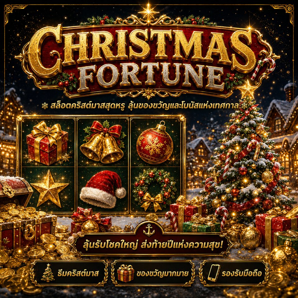 ภาพเกมสล็อต Christmas Fortune
