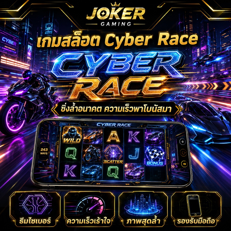 ภาพเกมสล็อต Cyber Race