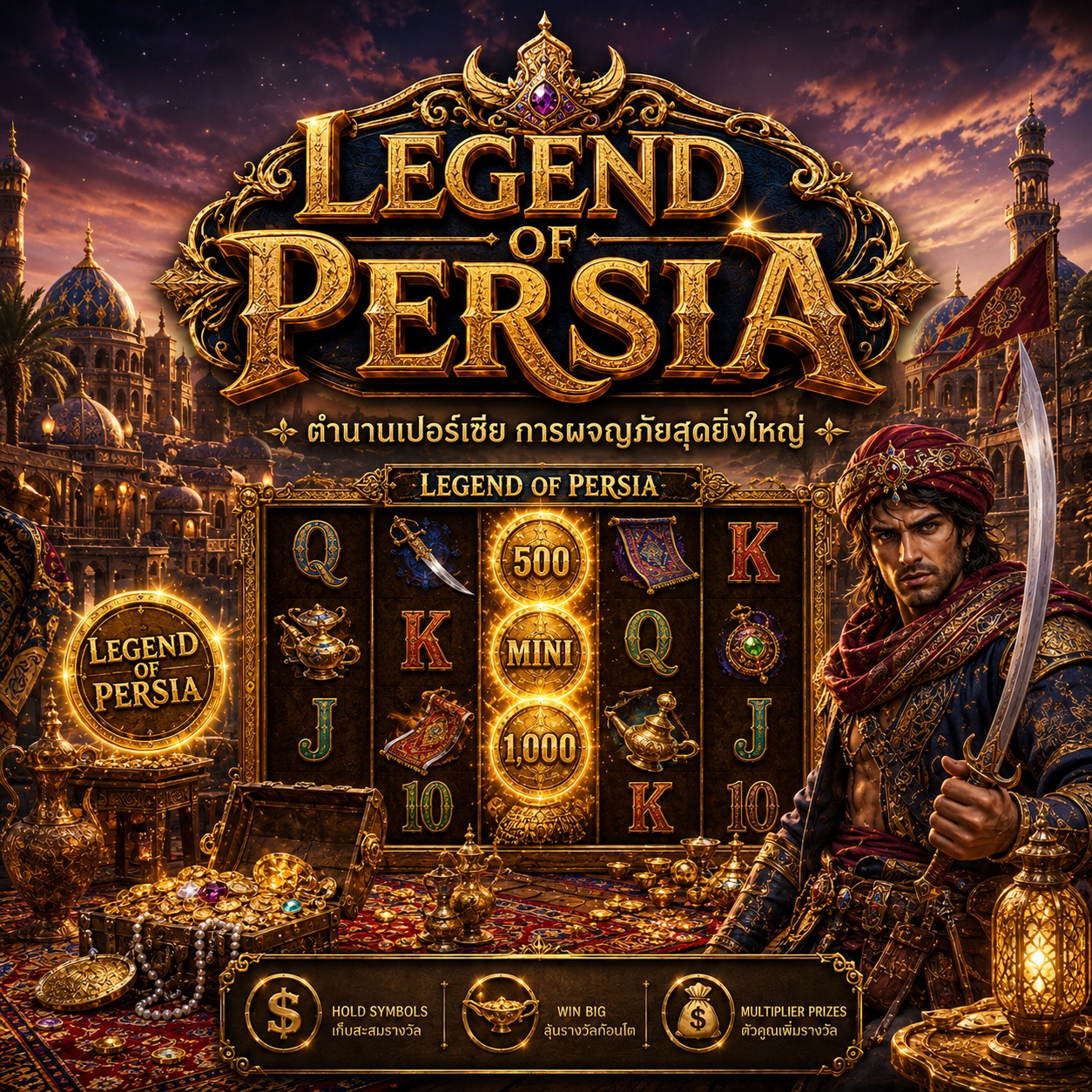 ภาพเกมสล็อต Legend Of Persia