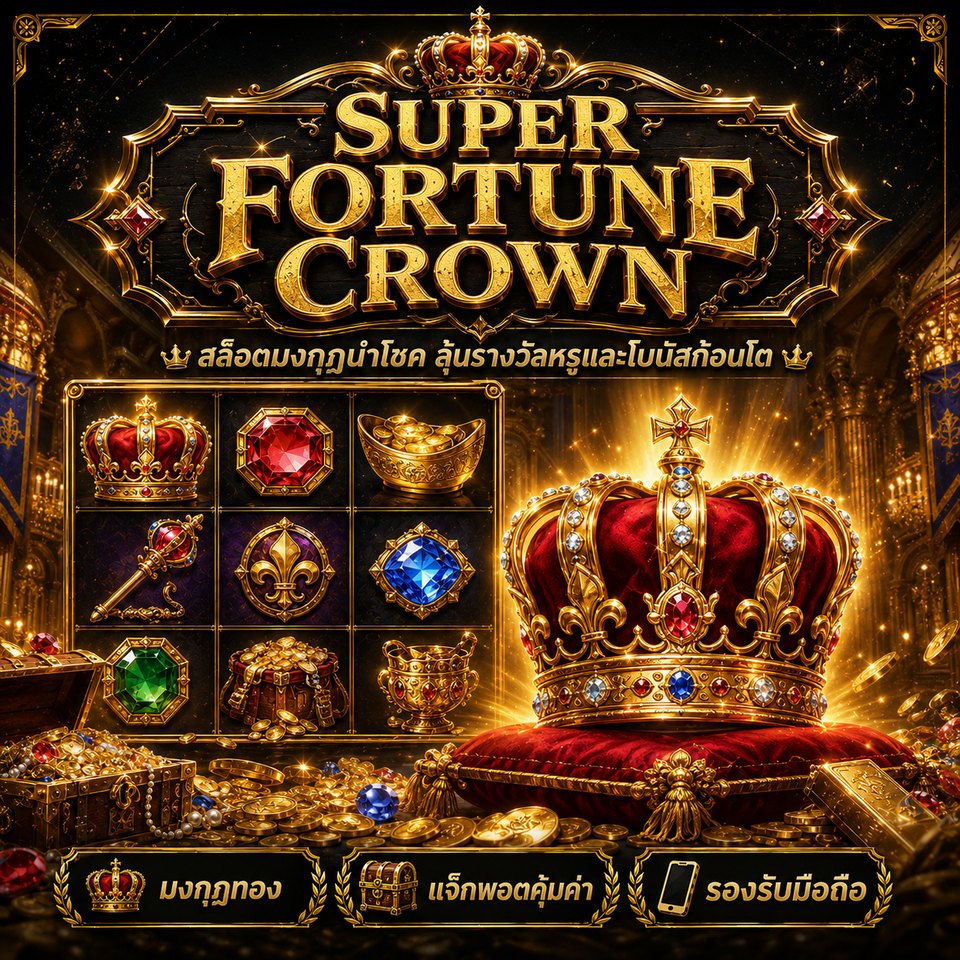 ภาพเกมสล็อต Super Fortune Crown